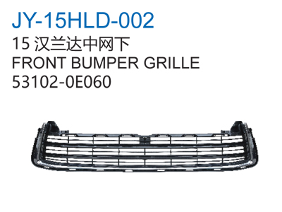 FRONT BUMPER GRILLE